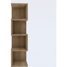 Hanah Home Alin kirjahylly Sapphire Oak