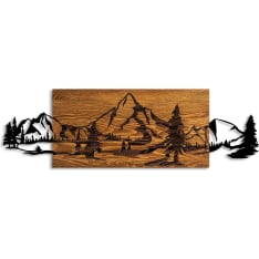 Wallxpert Mountain Range puinen seinäkoriste
