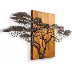 Wallxpert Acacia Tree 329-A puinen seinäkoriste