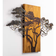 Wallxpert Acacia Tree 387-A puinen seinäkoriste