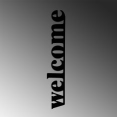Wallxpert Welcome-5 seinäkoriste