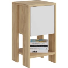 Hanah Home Ema Travertine yöpöytä