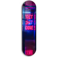 Wallxpert Get $hit Done tempered glass painting