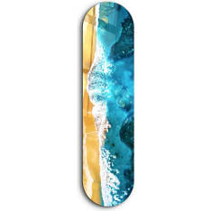 Wallxpert Beach glass painting