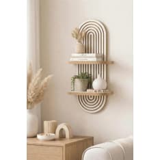 Hanah Home Artmtkwll2D wall shelf