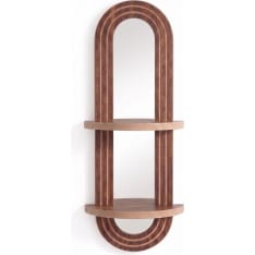 Hanah Home Artmtkwll6 Wenge seinähylly