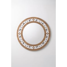 Hanah Home Artmtkwll7 Wenge pyöreä koristepeili