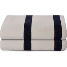 L'essentiel Cizgi bath towel set, 2 pcs