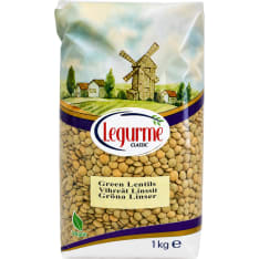 Legurme 1kg Vihreät linssit