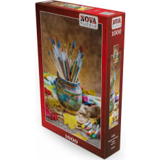 Nova Puzzle My Paints and Brushes 1000p Jigsaw Puzzle