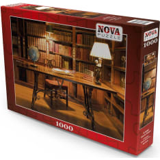 Nova Puzzle Reading Room 1000p Jigsaw Puzzle
