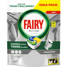 Fairy Platinum All in One 81 kpl konetiskitabletti