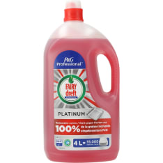 Fairy Platinum Dishwashing Liquid 4ltr Professional