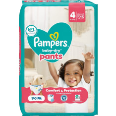 Pampers Baby Dry Pants S4 9-15kg 42pcs pants diaper
