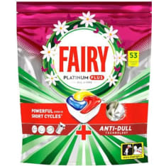 Fairy Platinum Plus All in One Anti-Dull Lemon Spring Edition 53 kpl konetiskitabletti