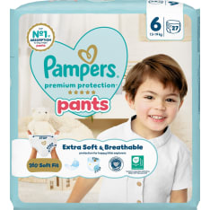 Pampers Premium Protection Pants S6 13-19kg 27pcs pant diapers