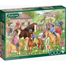 Jumbo Falcon Riding School 1000p palapeli