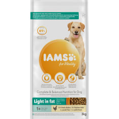 Iams Dog Adult Light in Fat 3 kg koiran kuivaruoka