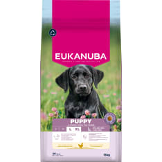 Eukanuba Dog Puppy Large 15 kg koiran kuivaruoka