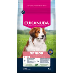 Eukanuba Dog Senior Sm/med Lamb & Rice koiran kuivaruoka