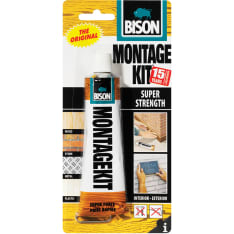 Bison 125 g montage kit super strong mounting glue