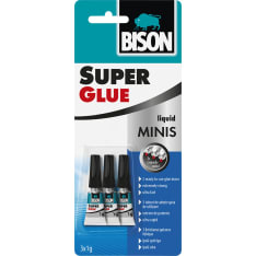 BISON Super Glue Minis 3x1g pikaliima
