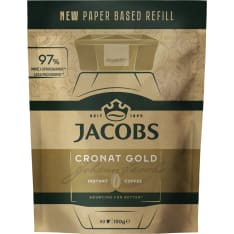Jacobs Cronat Gold Täyttöpakkaus 150g pikakahvi