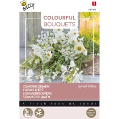 Buzzy® Colorful Bouquets Sweet White