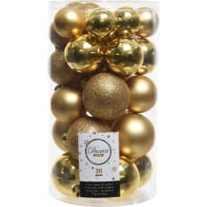 Decoris 30 pcs Christmas balls