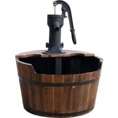 Ubbink New Castle barrel fountain
