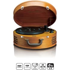 Lenco TT-34 Retro turntable with 2 built-in speakers