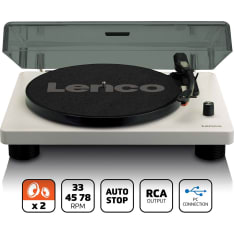 Lenco LS-50GY Turntable with built-in speakers