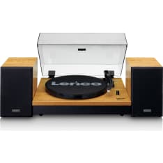Lenco LS-300WD Bluetooth, turntable and speakers