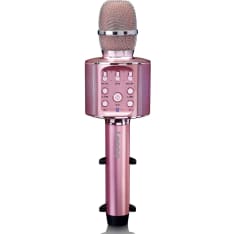 Lenco BMC-090PK Pink Bluetooth karaoke microphone