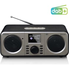 Lenco DAR-030BK DAB+ FM radio with Bluetooth