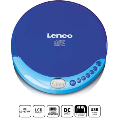 Lenco CD-011BU Kannettava CD-soitin