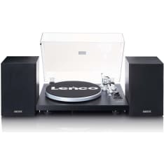 Lenco LS-500BK Bluetooth, record player and speakers