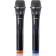 Lenco MCW-020BK 2 pcs wireless microphone