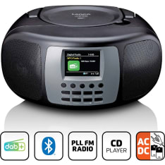 Lenco SCD-860BK Portable DAB+/FM radio
