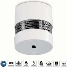 Alecto SD1020 minipalovaroitin 10 vuoden paristolla
