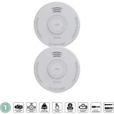 Alecto SD110 2x palovaroitin 1 v paristolla
