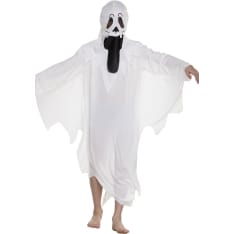 Ghost costume hood and robe