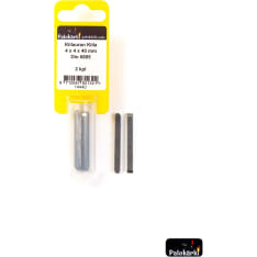 Fire tip 4x4x40mm Din 6885 2pcs keyway wedge
