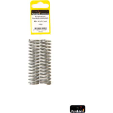 Palokärki Puristusjousi Sinkittyä jousiterästä 80 x 20 x 2,5 mm 4 kpl