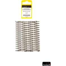 Fire tip compression spring Galvanized spring steel 100 x 20 x 2,0 mm 4 pcs
