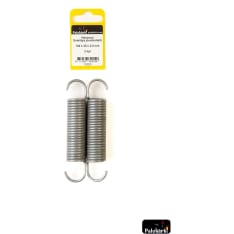 Fire tip Tension spring Galvanised spring steel 100 x 20 x 2,5 mm 2 pcs
