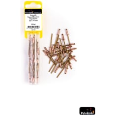 Palokärki kupari/messinki kupukanta 3,2 x 10 mm vetoniitti 25kpl