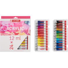 Acrylic colour set 24 x 12 ml