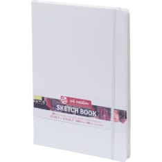 Sketchbook White 12 x 12 cm 140 g 80 Sheets