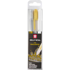 Gelly Roll Metallic set Nature 3 colours